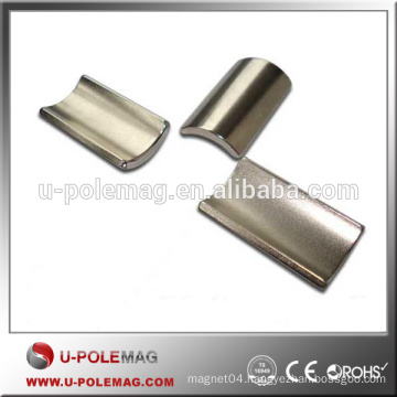 High Quality N45 Neodymium Segment Arc Magnet